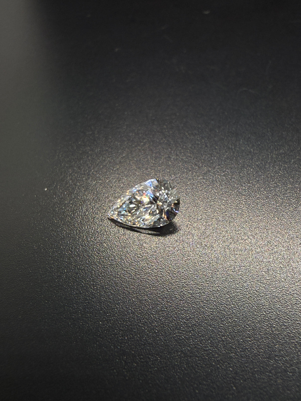(#102) 1.06 Carat Lab Grown Diamond - Pear Cut - E VVS2
