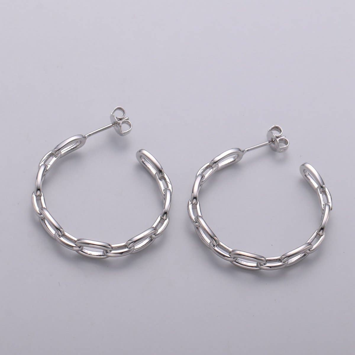 Dainty Gold Chain Earring