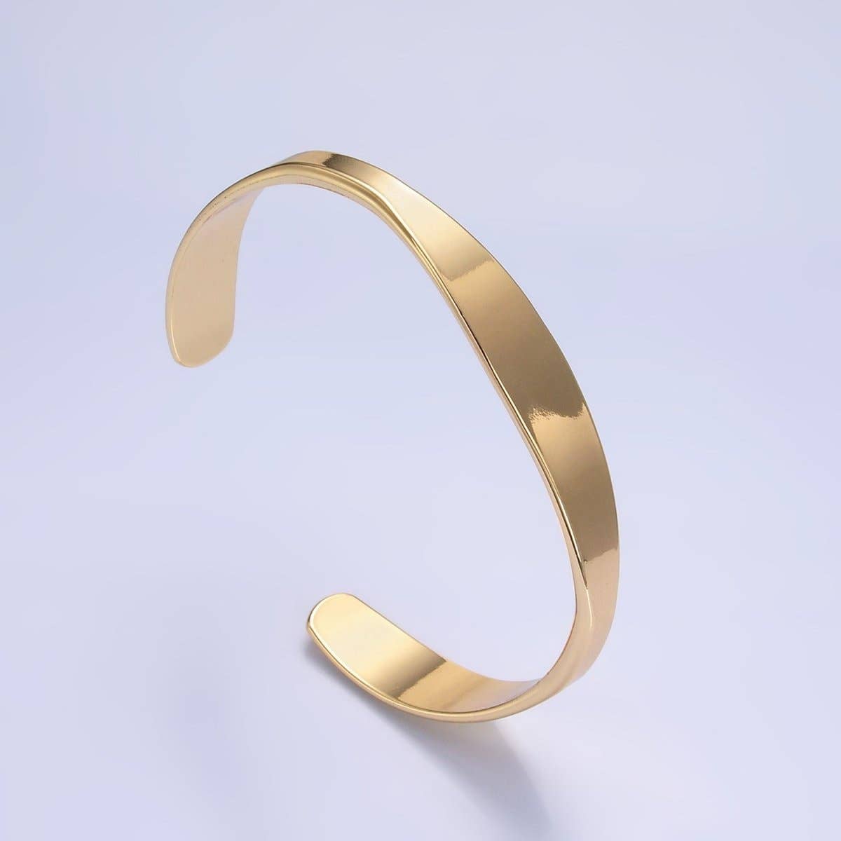 #242 | 24K Gold Filled Minimalist Band Cuff Bracelet