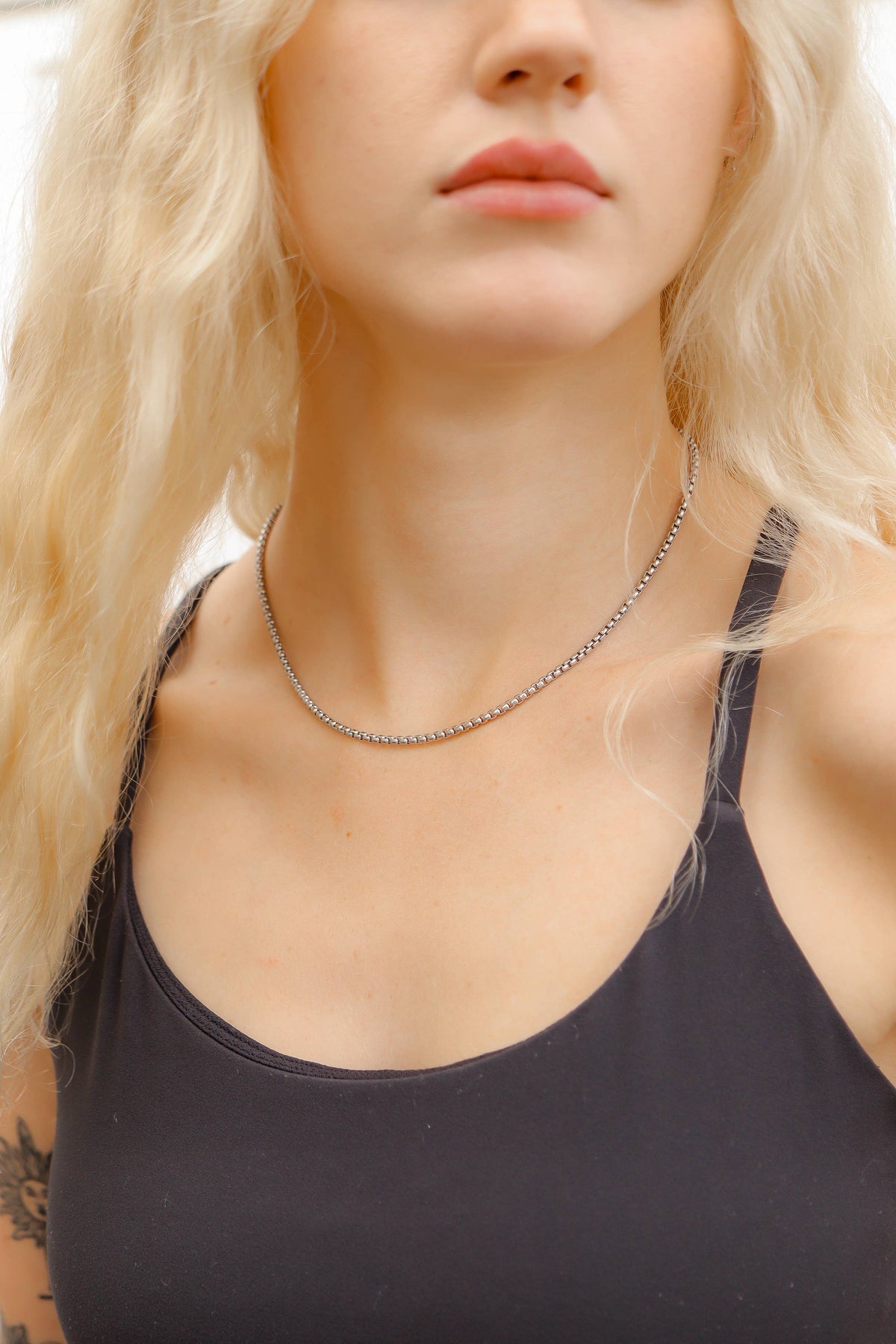 #120 | Stainless Steel Rounded Box Chain