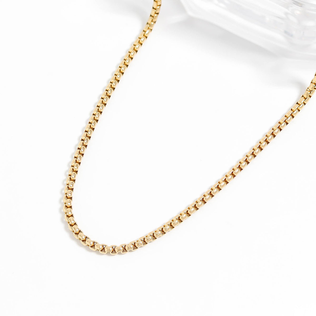 #120 | Stainless Steel Rounded Box Chain