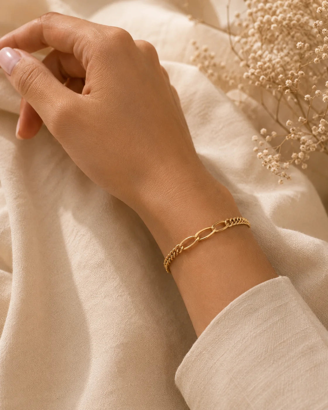 (#92) Link Bracelet 7.5in