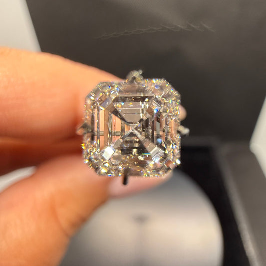 #101 | 1.51 Carat Lab Grown Diamond - Asscher (Square Emerald) Cut - E VS1