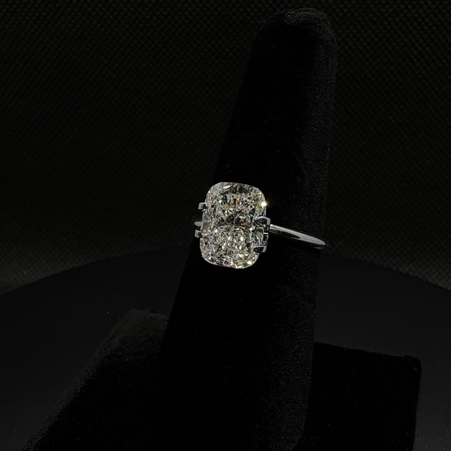 3.06 Carats Elongated Cushion Lab Grown Diamond (E Color, VS 2 Clarity)