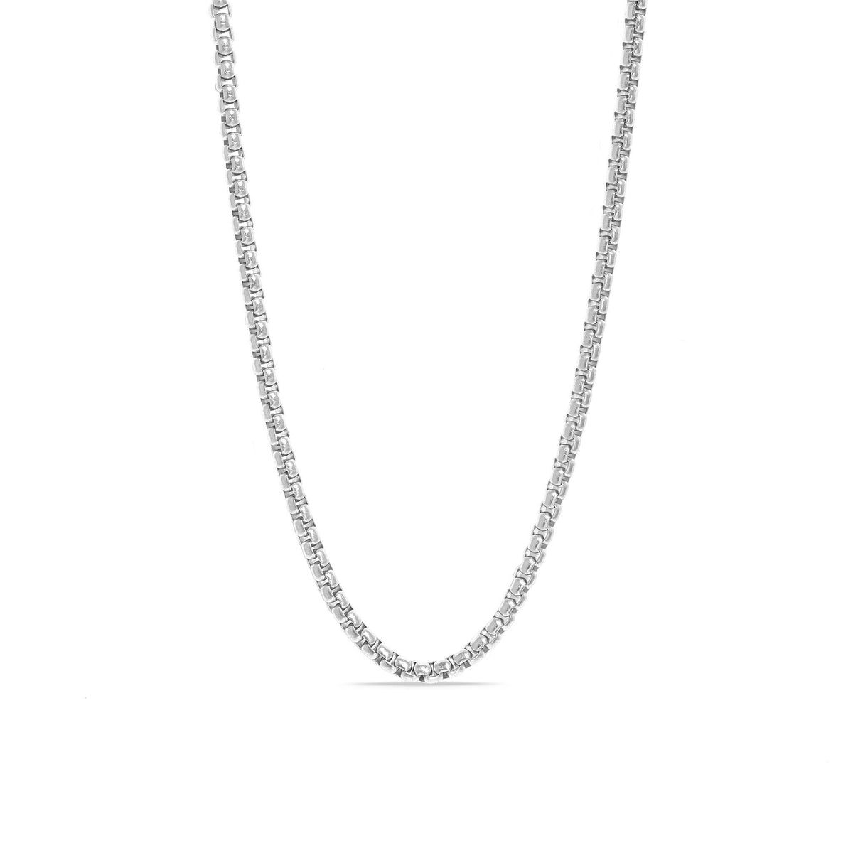 #120 | Stainless Steel Rounded Box Chain