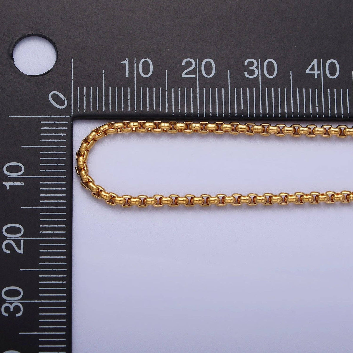 #141 | Stainless Steel Box Chain Necklace In Gold & Silver