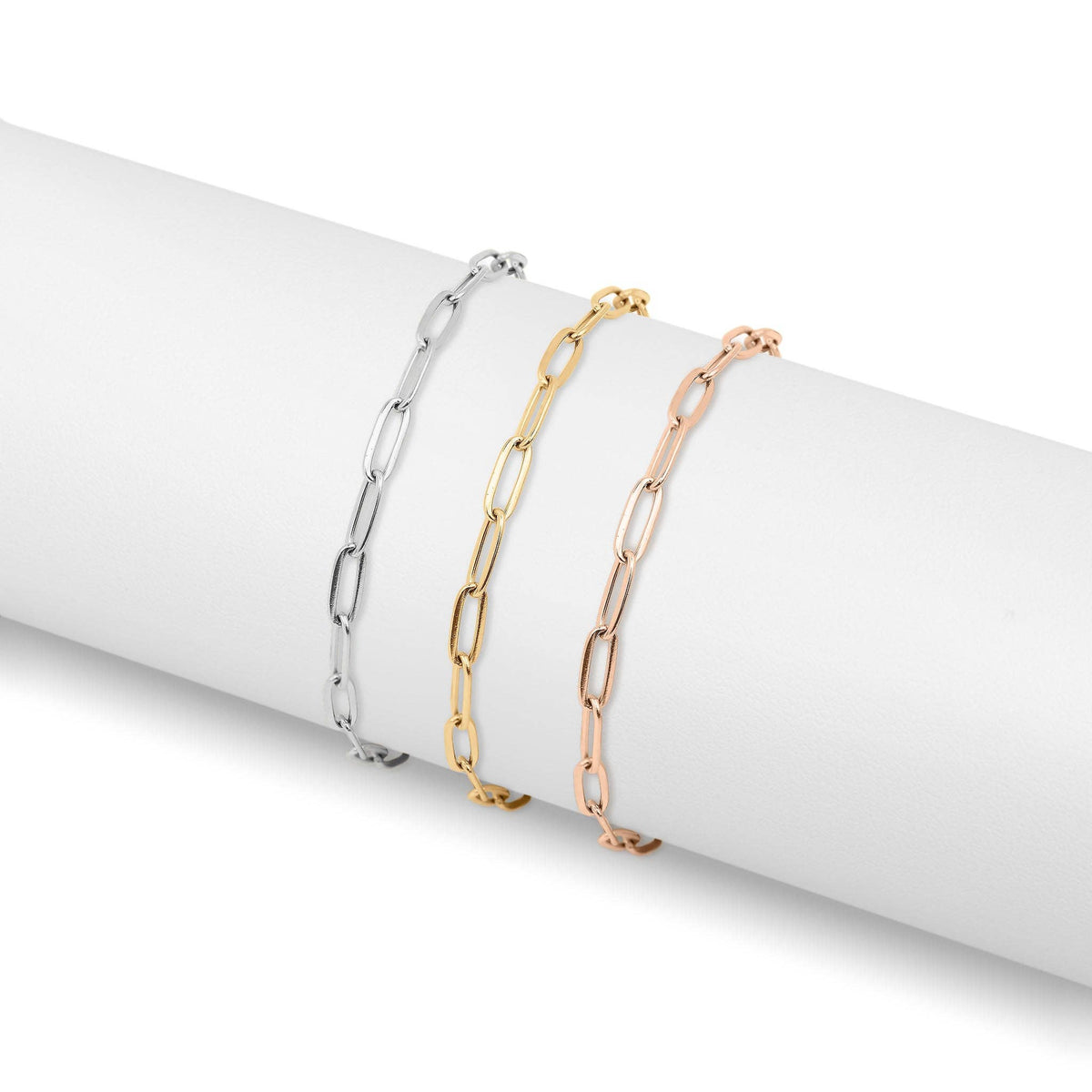 #215 Paperclip Chain Anklet